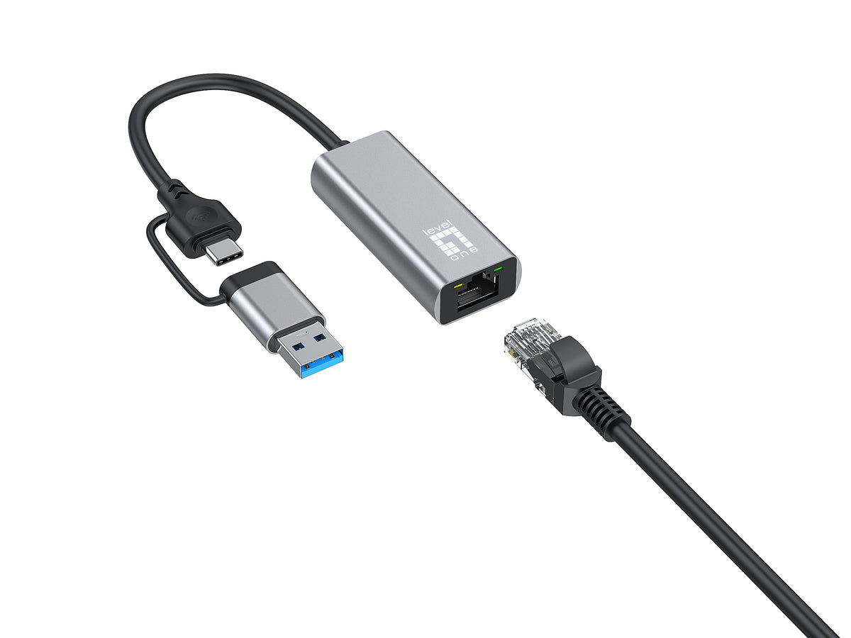 LevelOne USB-0423 carte réseau Ethernet 2500 Mbit/s - vue 3