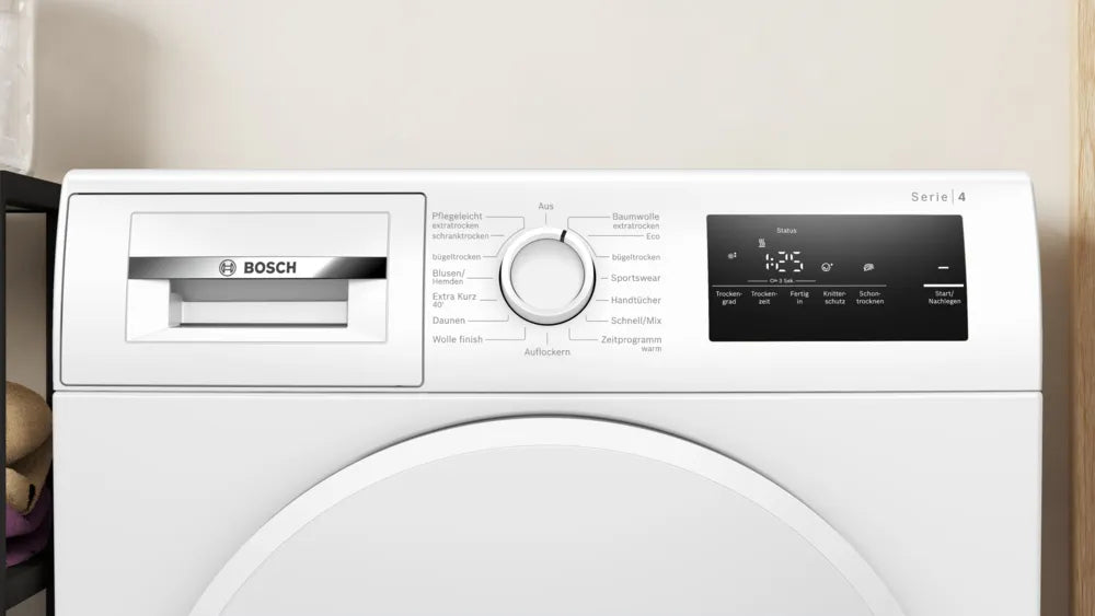 Bosch Bosch WTH83004 sèche-linge Pose libre Charge avant 8 kg Blanc