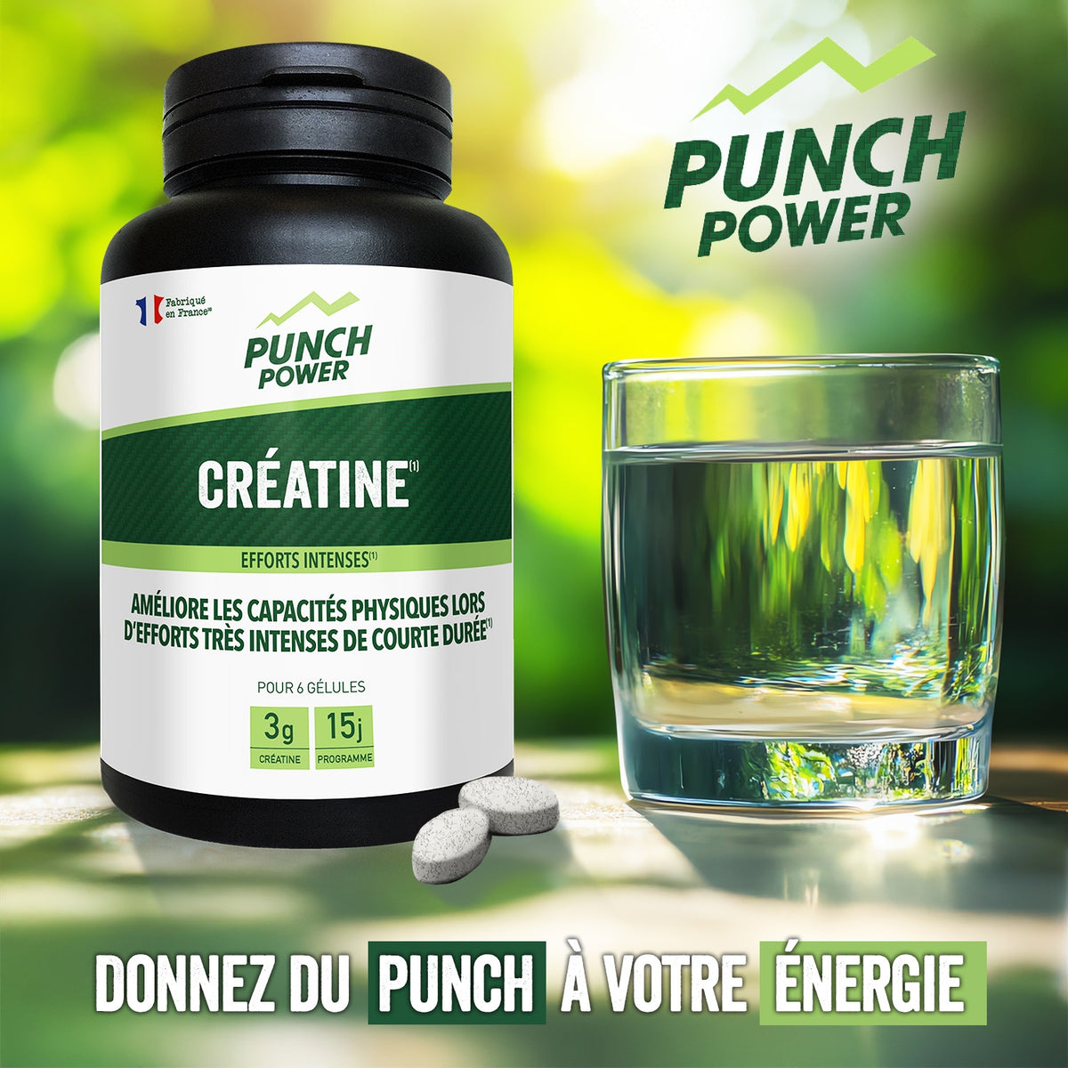 Punch Power Complément Nutritionnel Pure Créatine