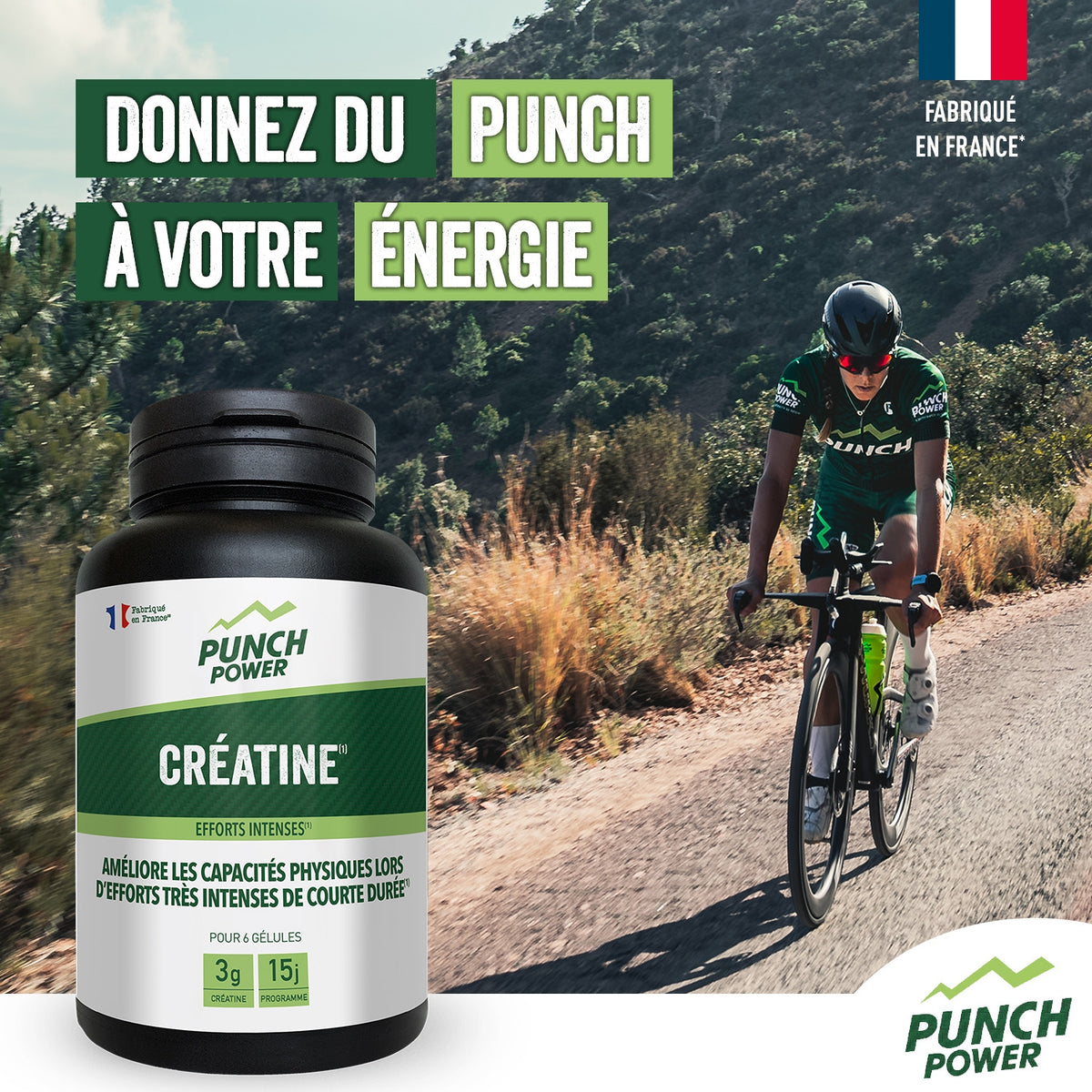 Punch Power Complément Nutritionnel Pure Créatine