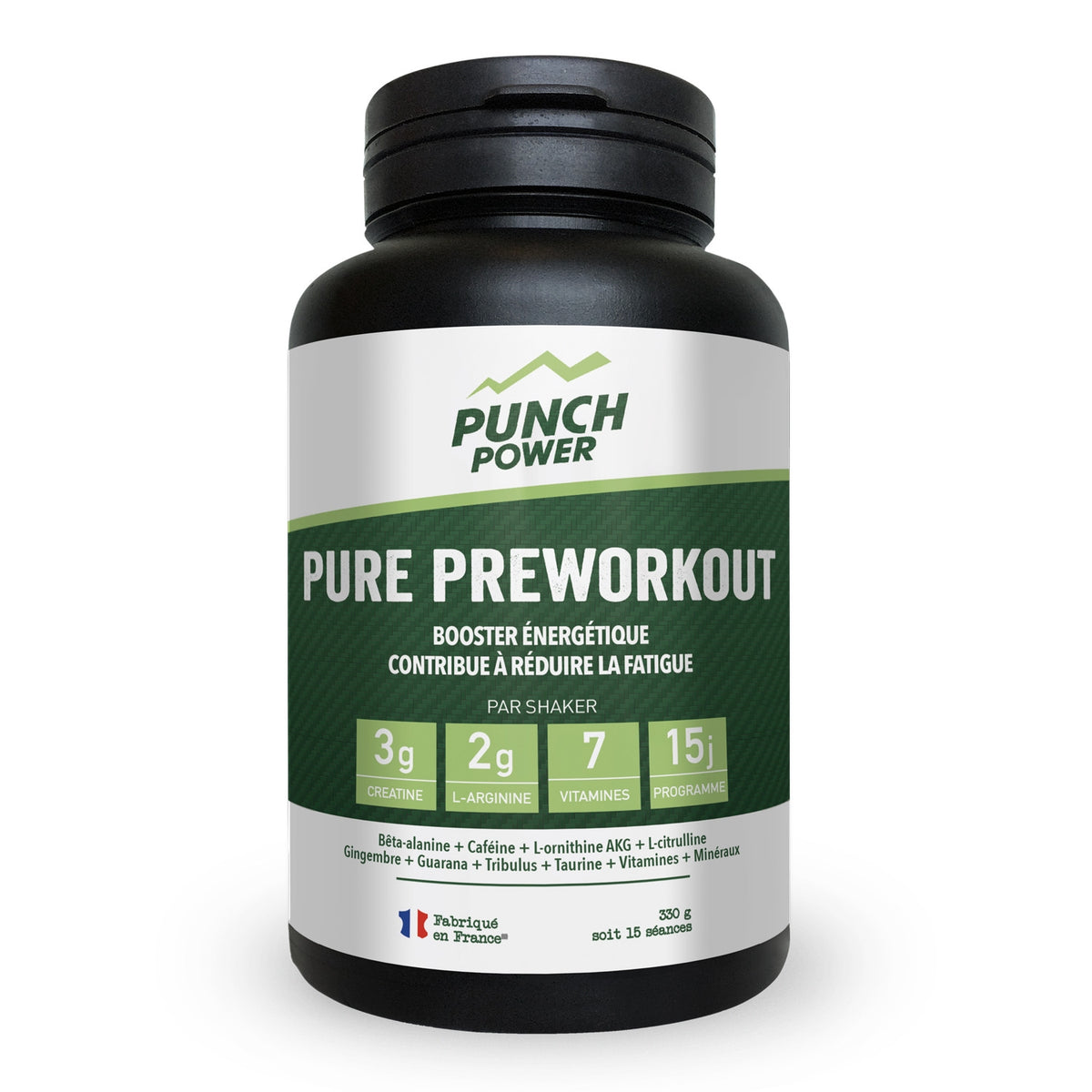 Punch Power Complément Pure Pre-Workout Fruits Rouges