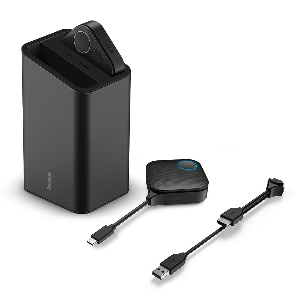 BenQ 5J.JRR28.E30 Kit de Boutons pour Système de Présentation Sans Fil, Noir, 3 Pièces