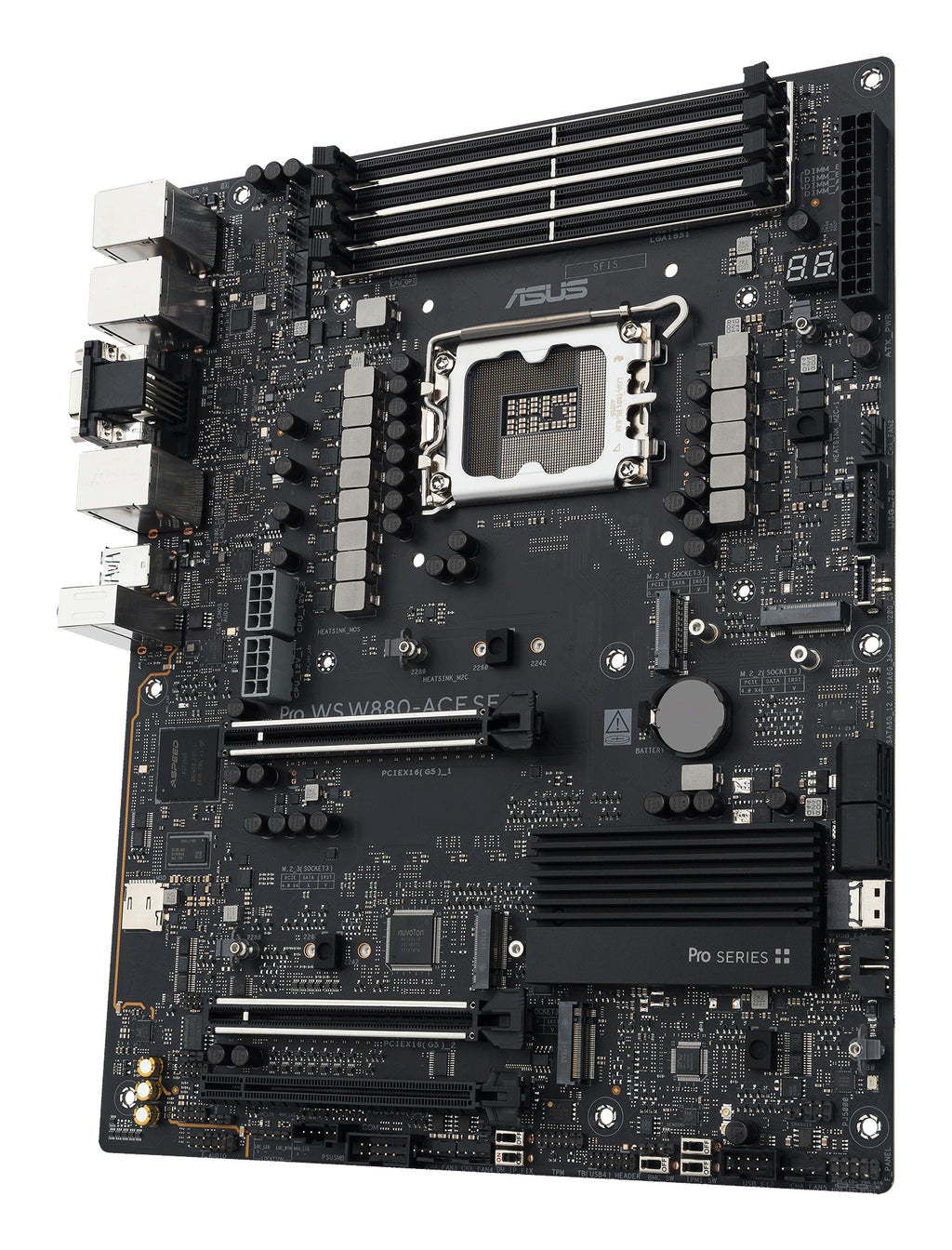 ASUS PRO WS W880-ACE SE Intel W880 LGA 1851 (Socket V1) ATX
