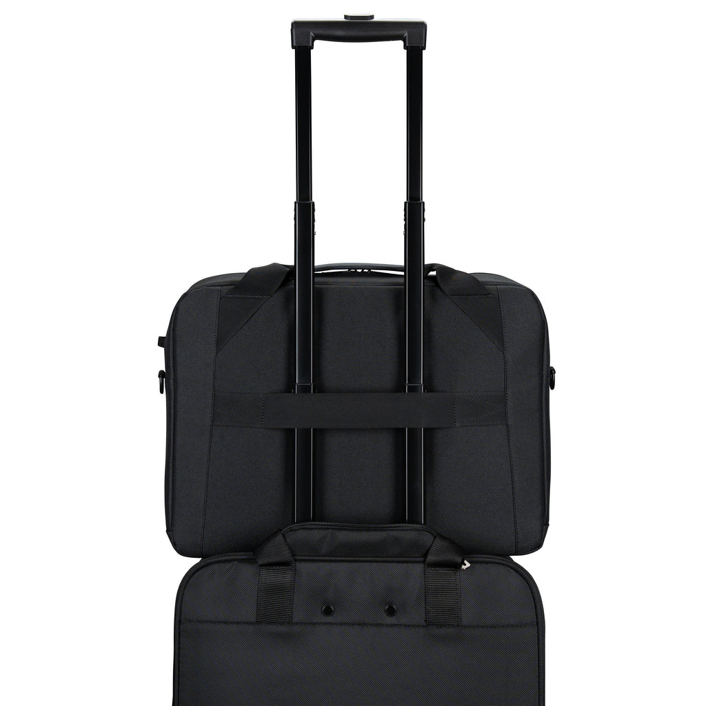 Targus EcoSmart Mallette pour Ordinateur Portable 45,7 cm (18") Noir et Rouge