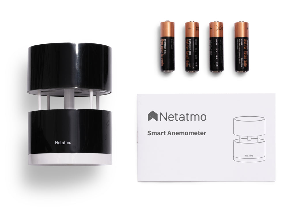 Netatmo Wind Gauge capteur environnemental de maison intelligente Sans fil