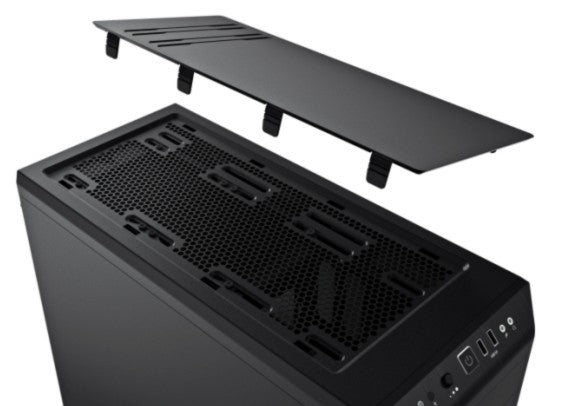 be quiet! Pure Base 600 Argent | Boîtier PC, Mini ITX / Micro ATX / ATX,1 ventilateur Pure Wings 2 120 mm, 1 ventilateur Pure Wings 2 140 mm