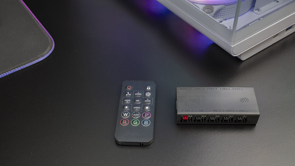Mars Gaming MFHUB pièce et accessoire pour systèmes de refroidissement d'ordinateurs Contrôleur RVB adressable