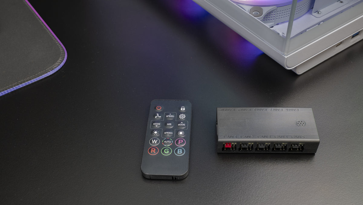 Mars Gaming MFHUB pièce et accessoire pour systèmes de refroidissement d'ordinateurs Contrôleur RVB adressable
