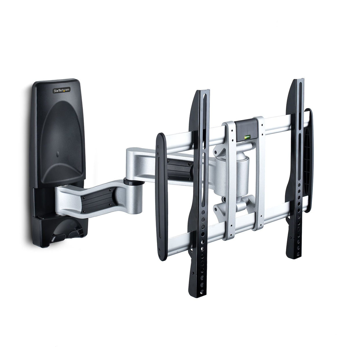 StarTech.com Support Mural TV Articulé - Support Mural VESA, Supporte les Téléviseurs de 26 à 65 pouces et 45kg - Accroche TV Murale Rétractable à Profil Bas - Fixation Murale TV d'Angle Ajustable - Support Télé Articulé