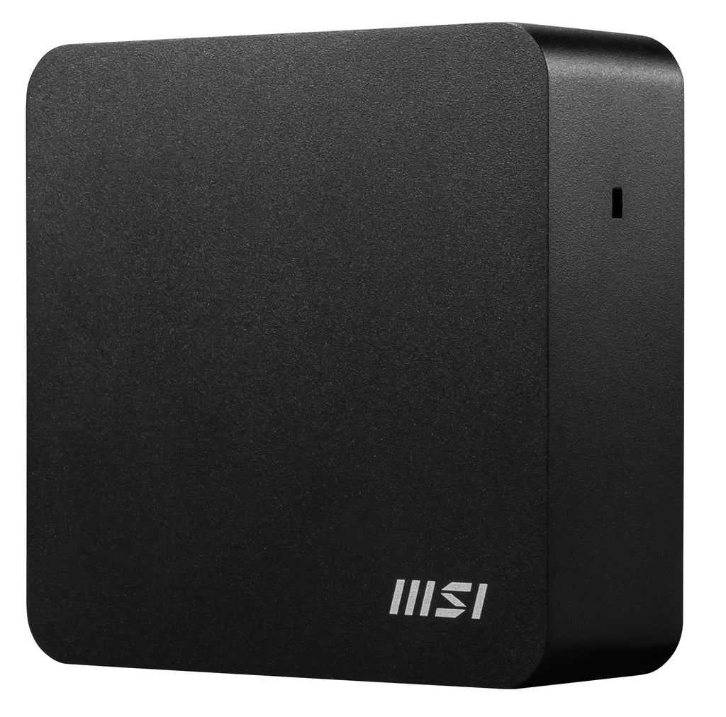 MSI Cubi NUC 1MG-244BEU Mini PC Barebone, Intel SoC, Noir
