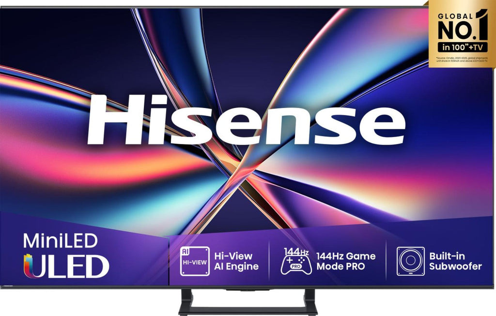 Hisense 55E8Q Smart TV 55" 139,7 cm 4K Ultra HD Mini LED Wifi - Noir, Gris