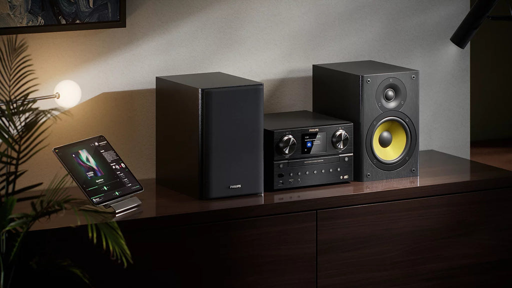 Philips TAM8905M2/10 ensemble audio pour la maison Système micro audio domestique 100 W Noir