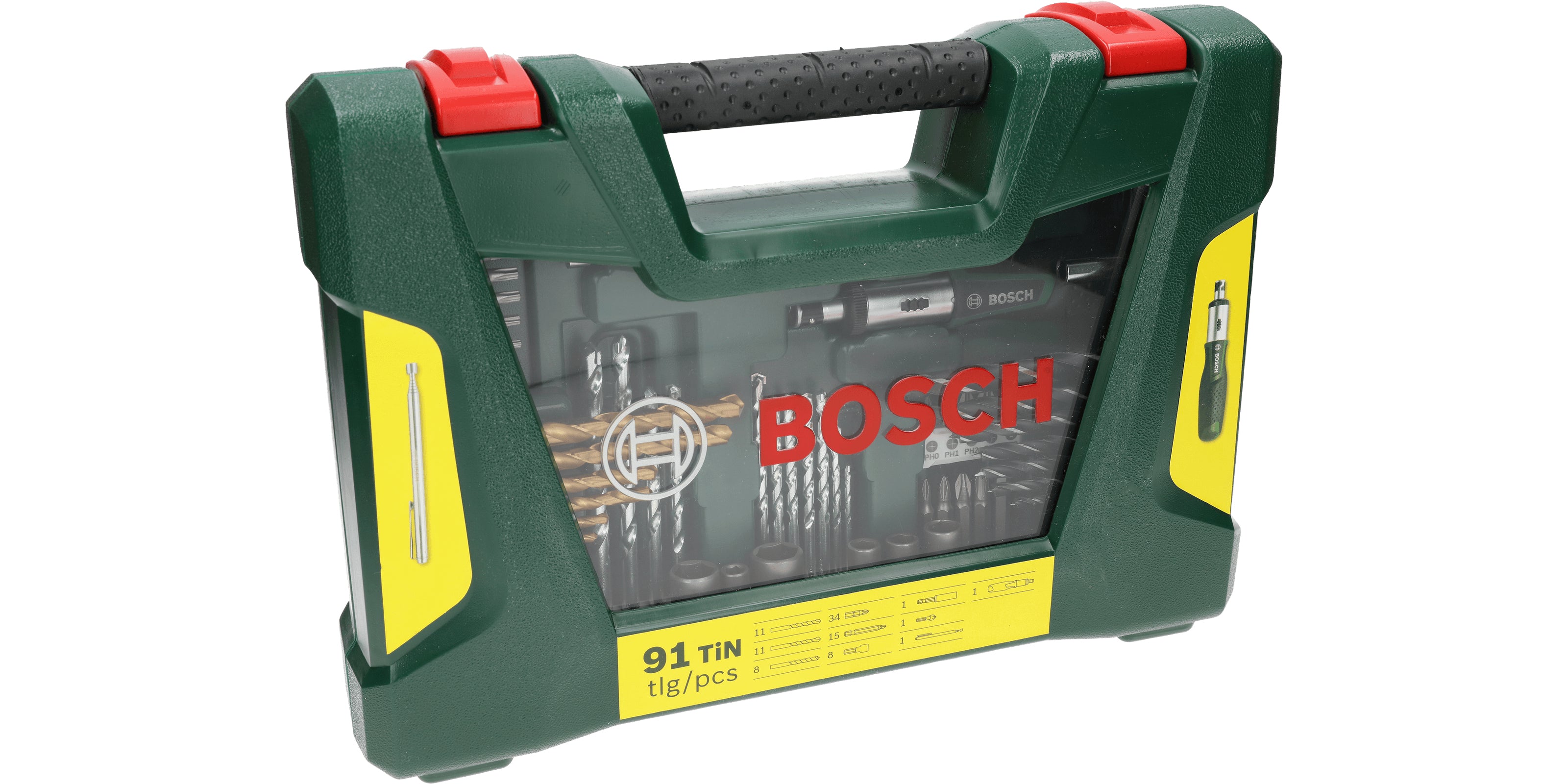 Bosch Bosch 2 607 017 195 foret Ensemble de forets 91 pièce(s)