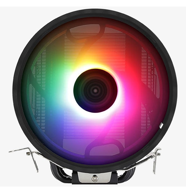 Aerocool Rave 3 FRGB Processeur Refroidisseur d'air 12 cm Noir, Blanc 1 pièce(s)