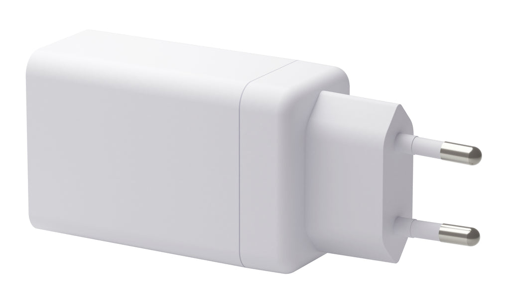 Chargeur Secteur Rapide CI70EUWH7283 pour Ordinateur Portable, Smartphone et Tablette, Blanc