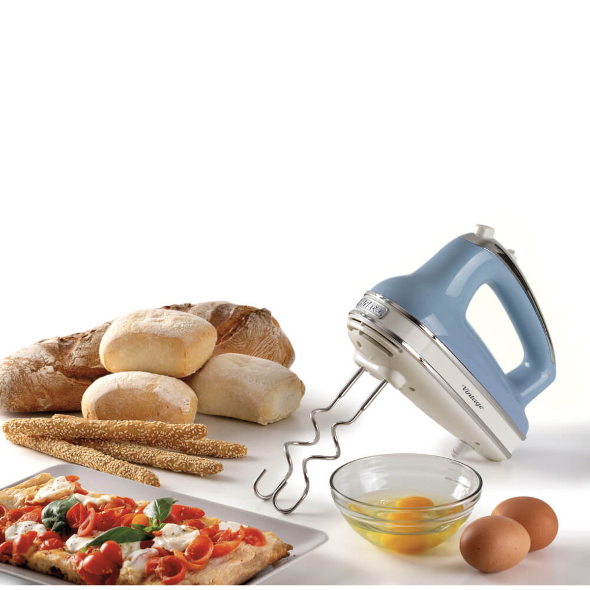Handmixer Vintage Sky blue 1548BL (hellblau, 450 W