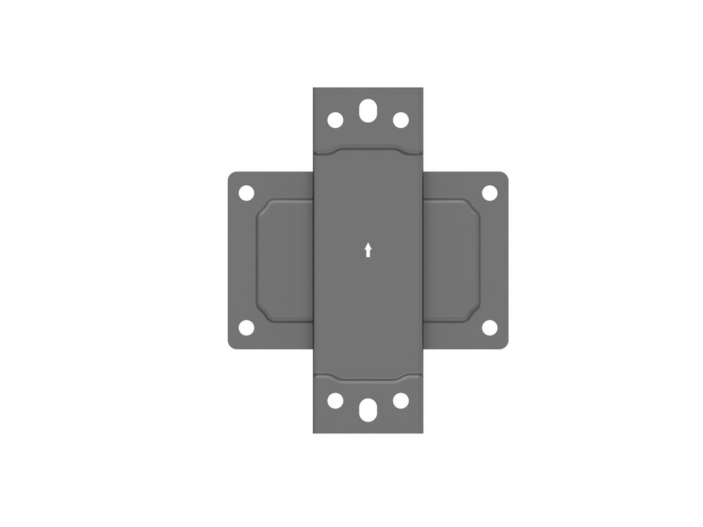 Accessoire de Montage de Moniteurs 6119, Collier de Serrage en Acier Noir