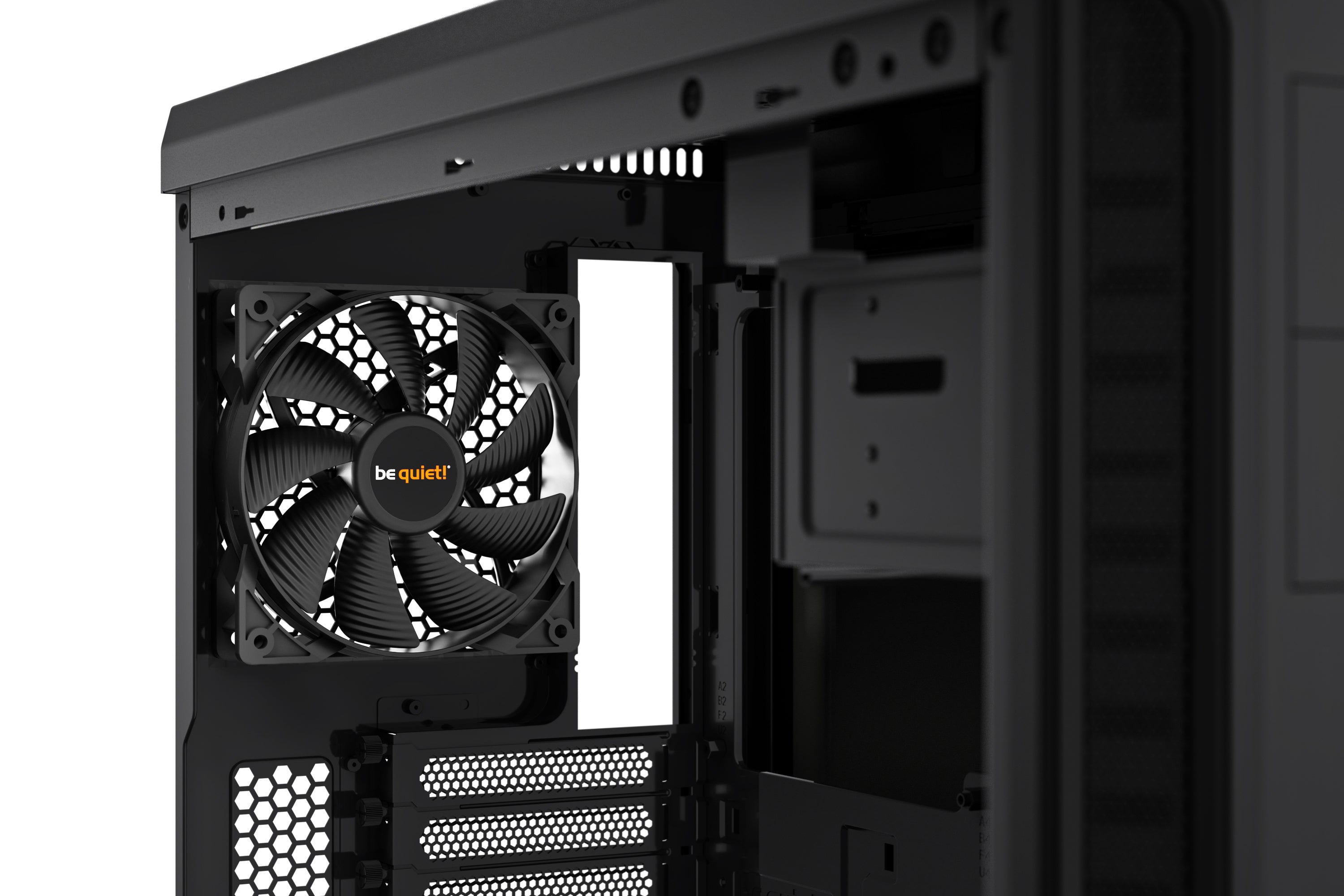 be quiet! Pure Base 600 Noir | Boîtier PC vitré, Mini ITX / Micro ATX / ATX,1 ventilateur Pure Wings 2 120 mm, 1 ventilateur Pure Wings 2 140 mm