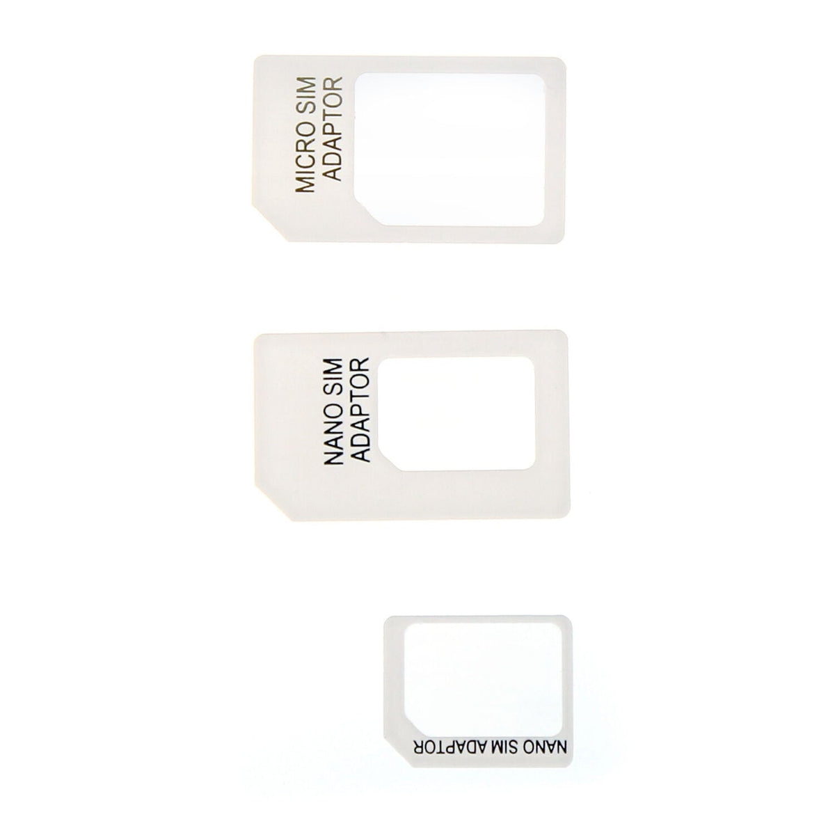 POSS Adaptateur carte SIM PSSIM01 - Blanc