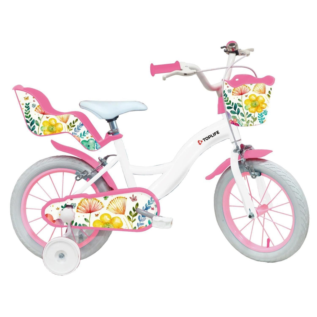Toplife Vélo enfant 12'' Papillon