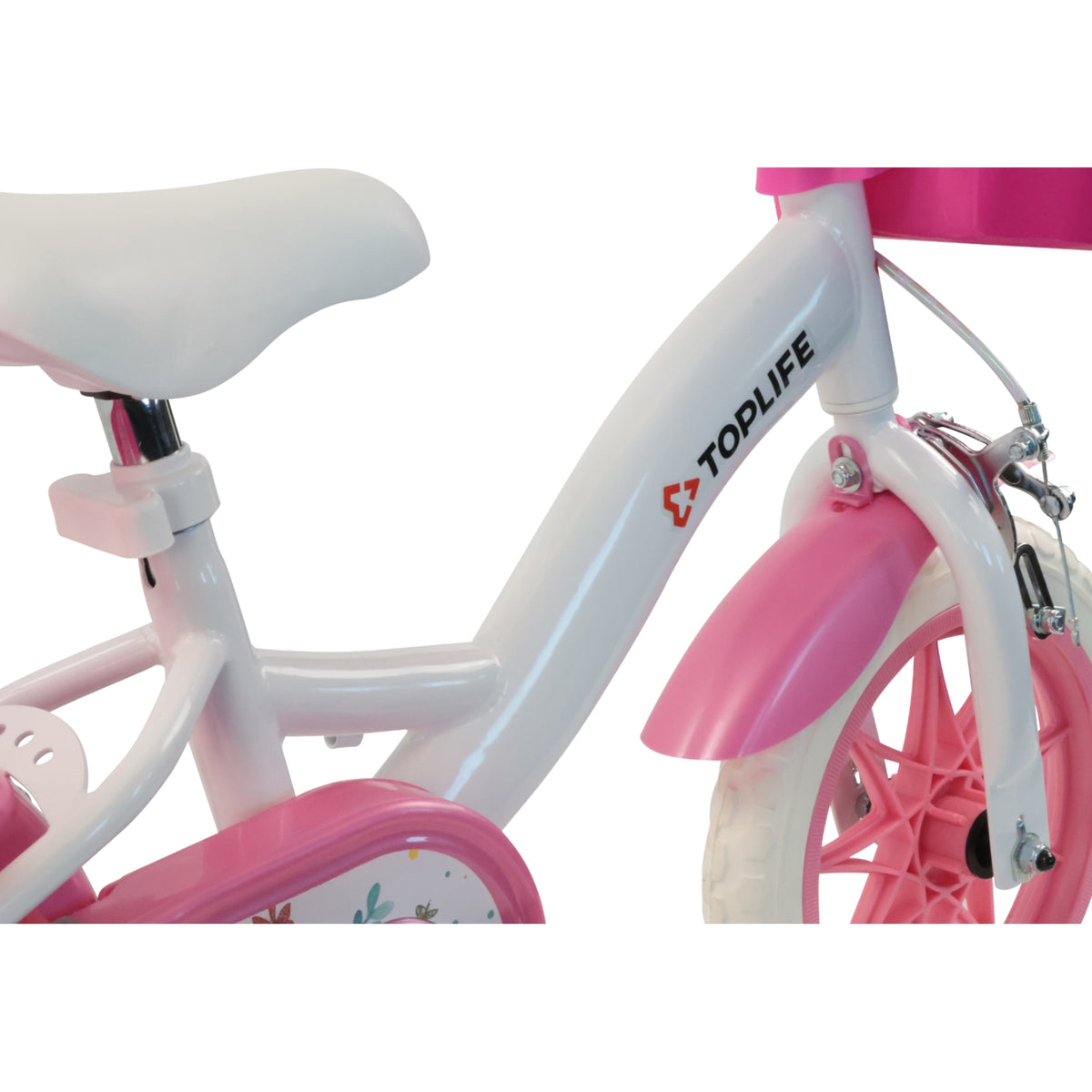Toplife Vélo enfant 12'' Papillon