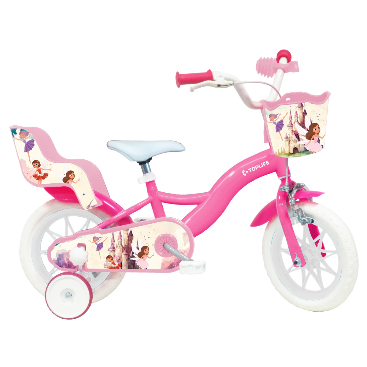 Toplife Vélo enfant 14'' Princesse