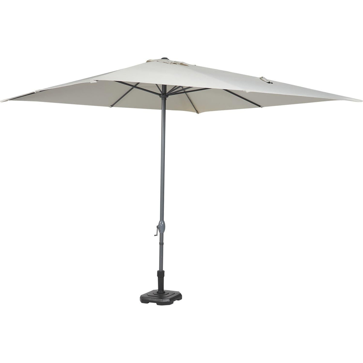 HYBA Parasol Droit avec Manivelle 3m Beige Murano