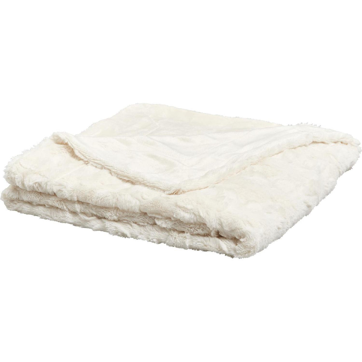 Tex Home Plaid blanc 130x170 cm