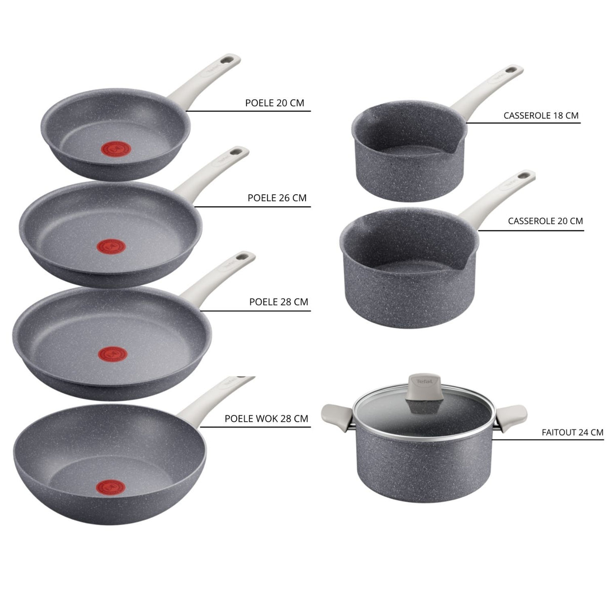 Tefal Set de cuisson Freshmood