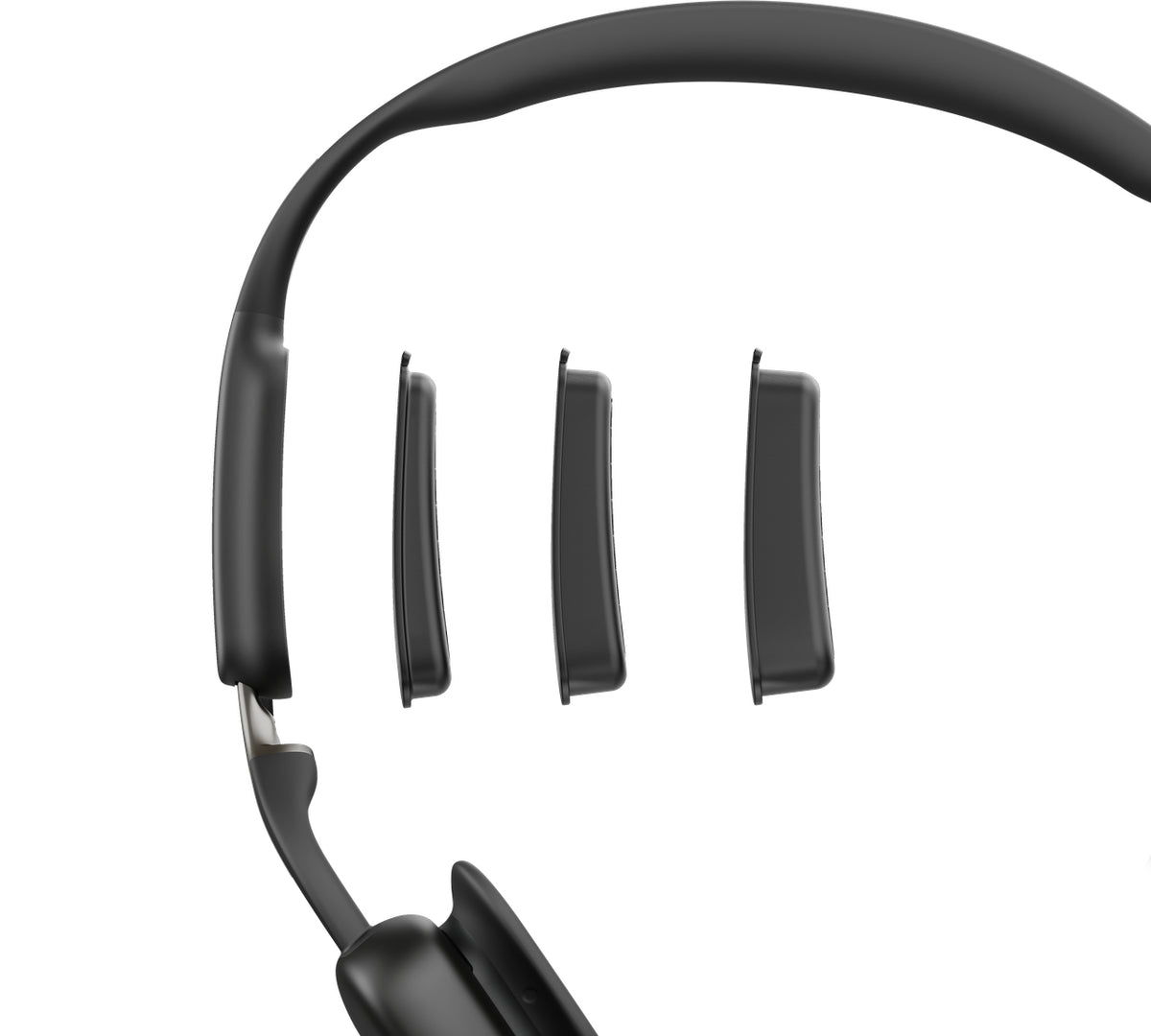 SHOKZ C610-AN-BK casque Sans fil Crochets auriculaires Bureau/Centre d'appels Bluetooth Noir