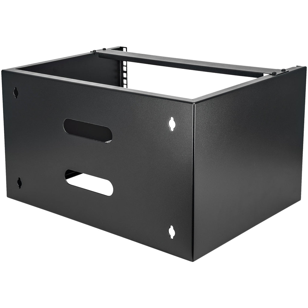 StarTech.com Support de Réseau Mural 6U, Profondeur 14", Baie de Brassage 19", Noir, Charge Max 20kg