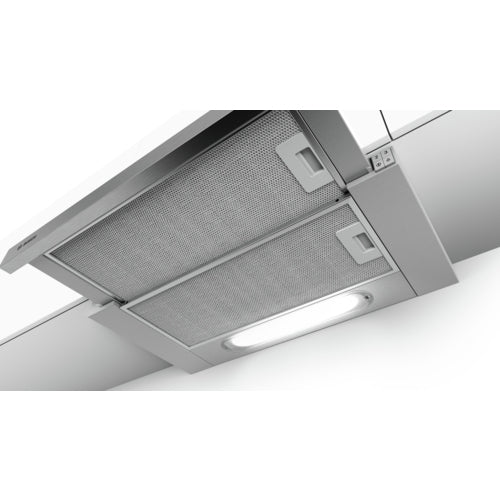 Bosch Bosch Serie 4 DFT63AC50 hotte Semi-intégrée (semi-encastrée) Argent 360 m³/h