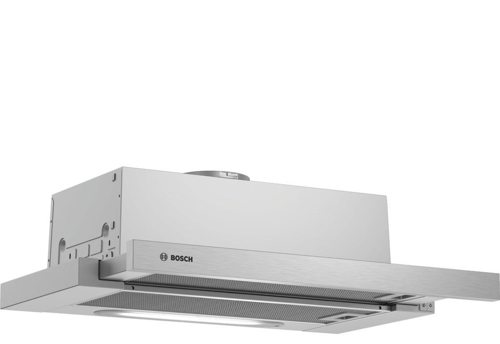 Bosch Bosch Serie 4 DFT63AC50 hotte Semi-intégrée (semi-encastrée) Argent 360 m³/h