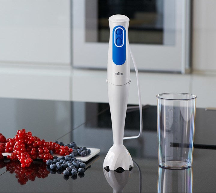 Braun MQ 3000 Smoothie 0,6 L Mélangeur par immersion 700 W Bleu, Blanc