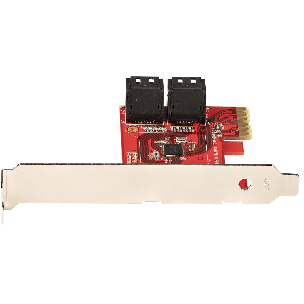 StarTech.com Carte Contrôleur PCIe SATA 4 ports 6Gbps ASM1166 Non-Raid PCI Express 3.0 - vue 3