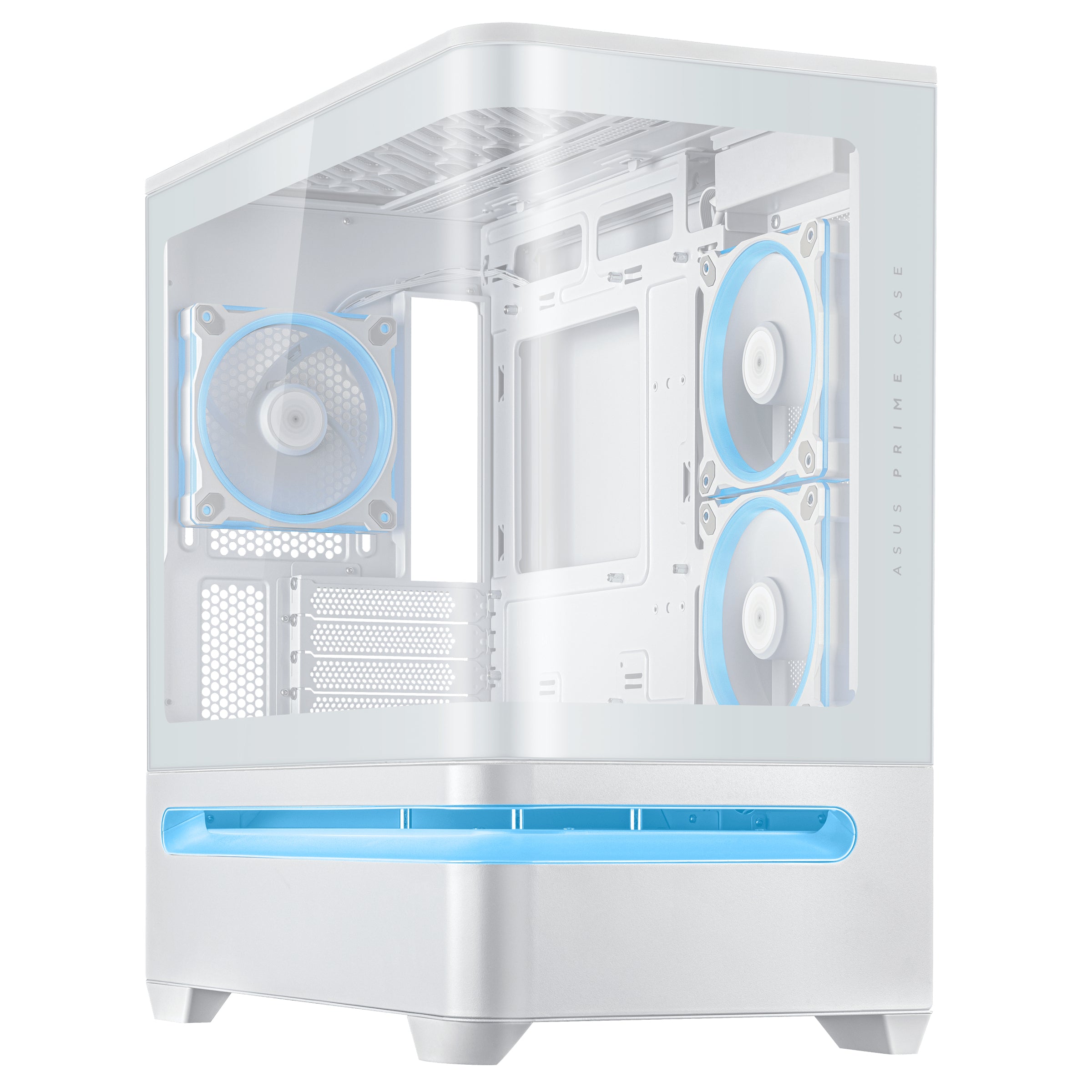 ASUS PRIME AP202 ARGB Mini Tower Blanc
