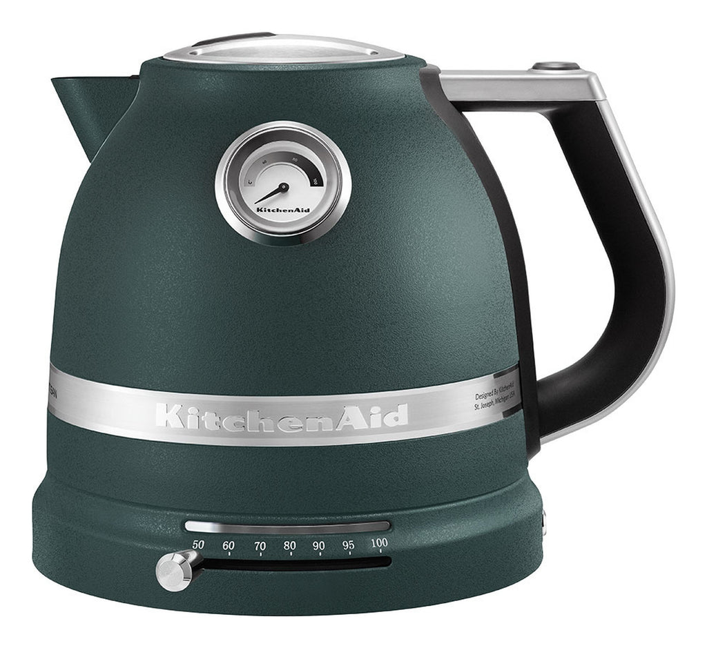 KitchenAid 5KEK1522EPP bouilloire 1,5 L 2400 W Noir, Bleu, Acier inoxydable