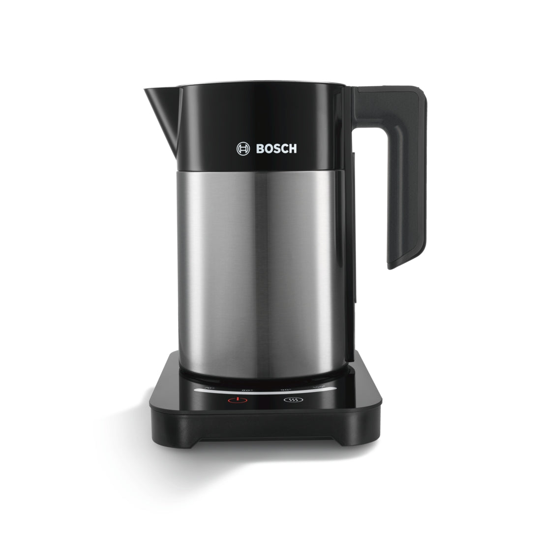 Bosch Bosch TWK7203 bouilloire 1,7 L 1850 W Noir, Acier inoxydable
