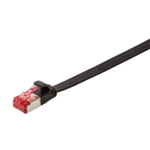 LogiLink CF2053S câble de réseau Noir 2 m Cat6 U/FTP (STP)