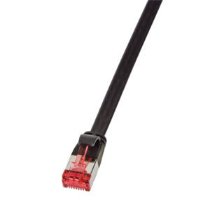 LogiLink CF2053S câble de réseau Noir 2 m Cat6 U/FTP (STP)