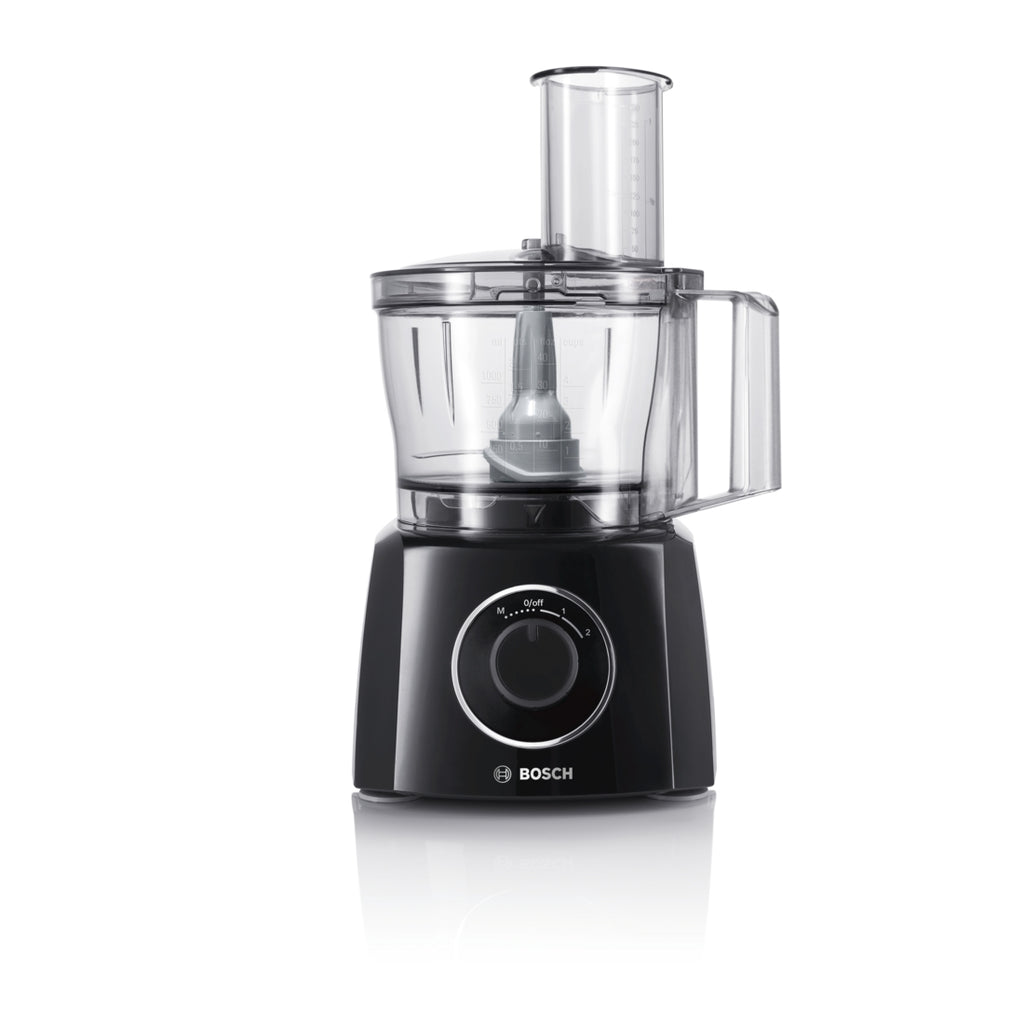 Bosch Bosch MCM3201B robot de cuisine 800 W 2,3 L Noir, Transparent