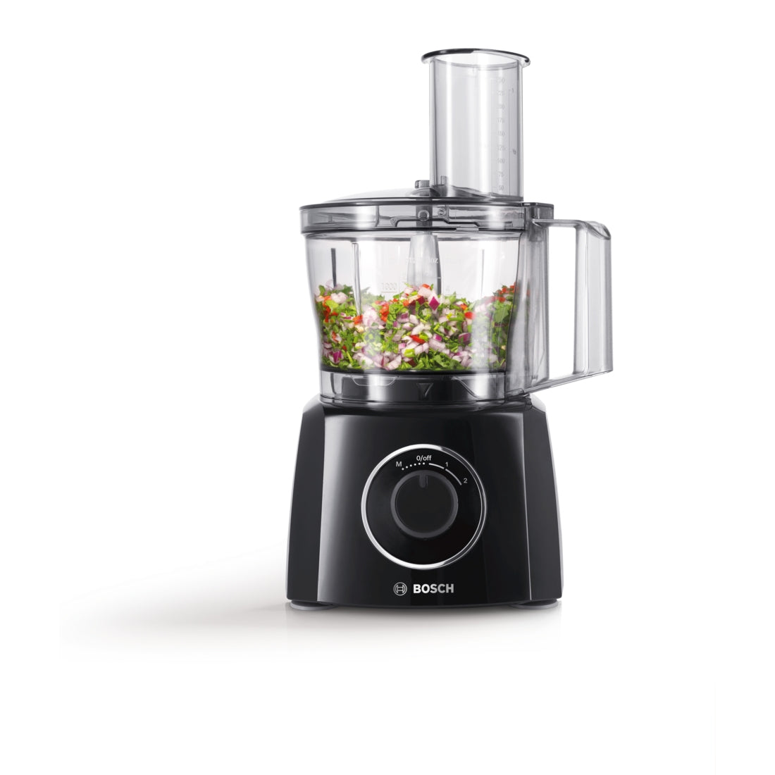 Bosch Bosch MCM3201B robot de cuisine 800 W 2,3 L Noir, Transparent