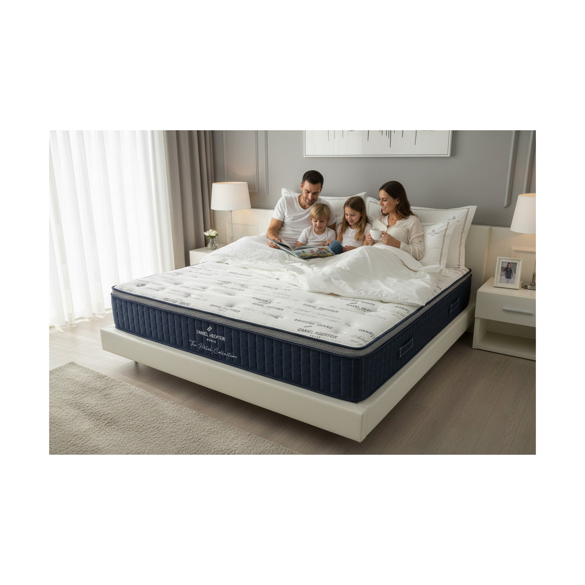 Daniel Hechter Matelas à Ressorts Ensachés 180x200cm Hotel Collection