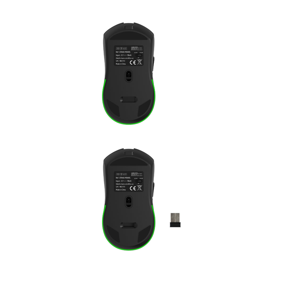 Akuma Souris gaming sans fil Otaku M04 WL