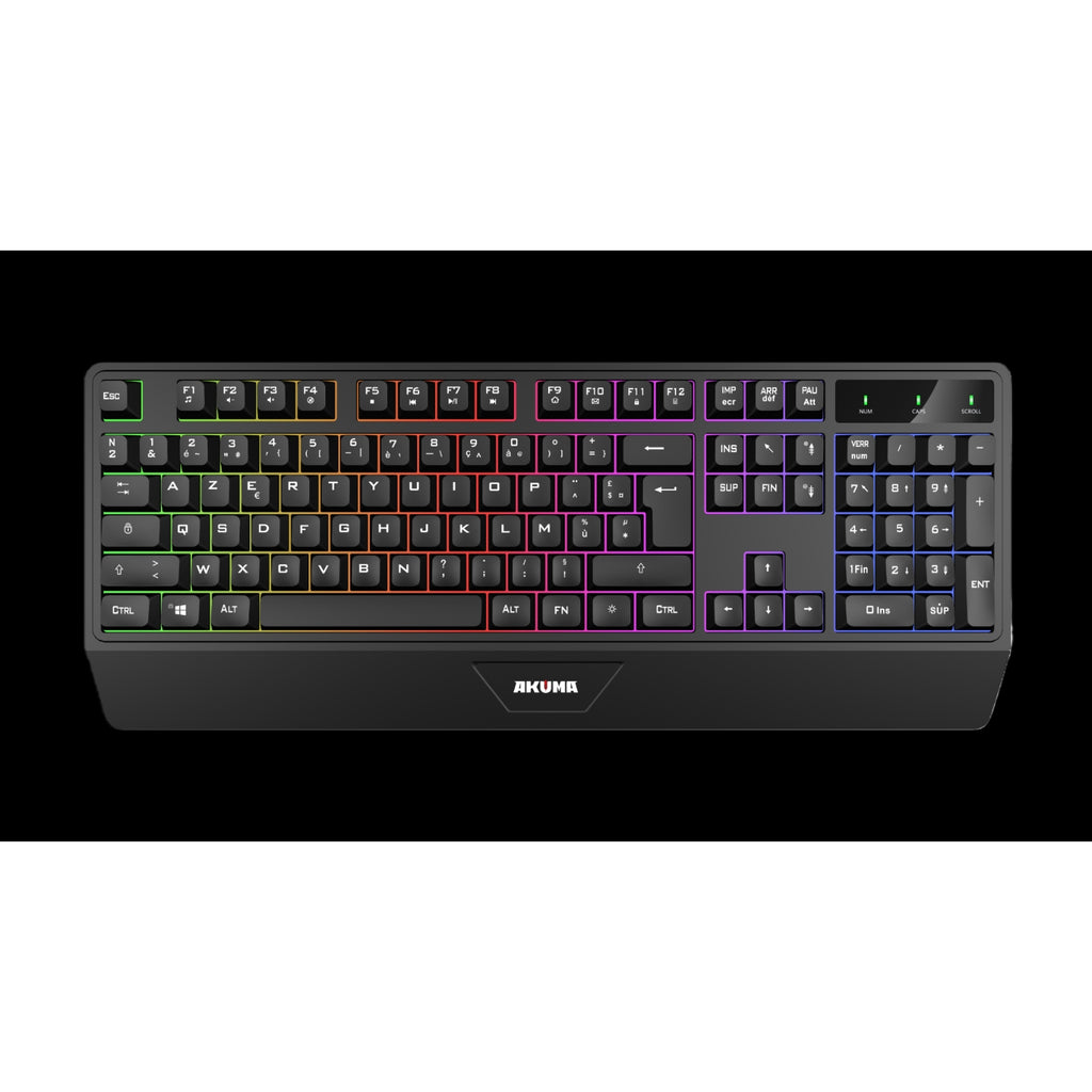 Akuma Pack gamer clavier + souris + casque + tapis