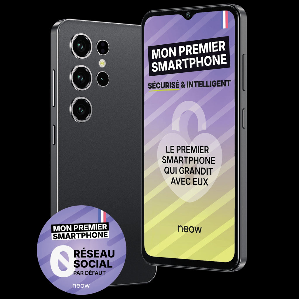NEOW Smartphone pour ados Safe Plus 128 Go