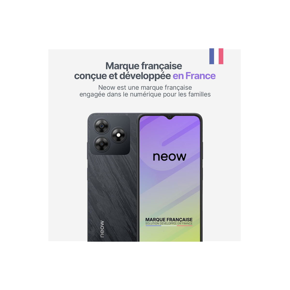 NEOW Smartphone pour ados Safe Plus 128 Go