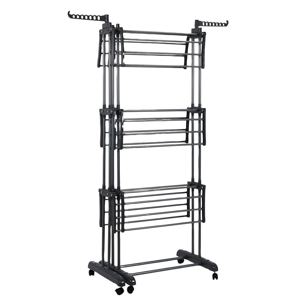Etendoir Extensible et Pliable Gris