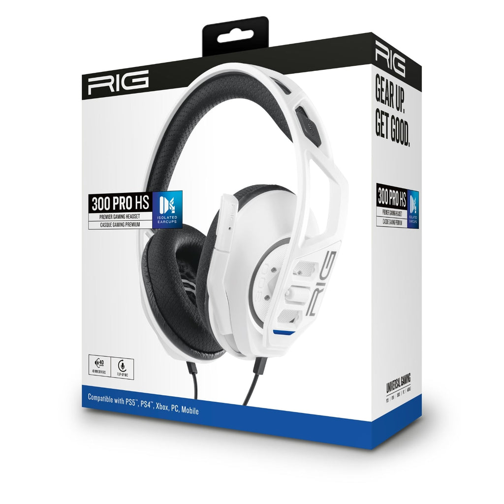 Plantronics Casque gaming RIG 300 Pro HS blanc