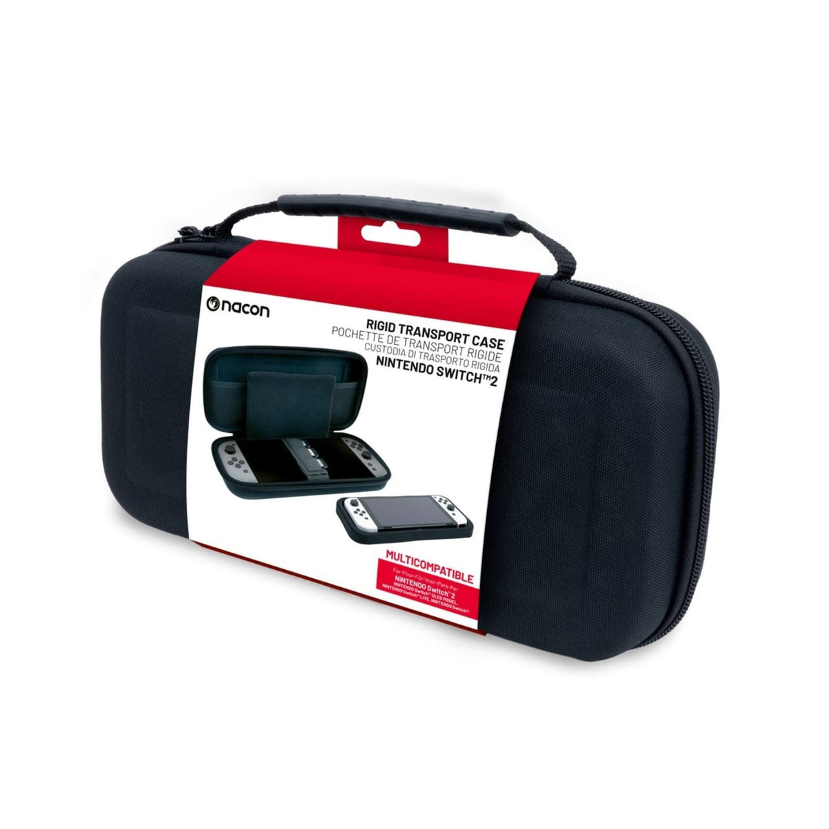 Nacon Pochette de transport rigide pour Nintendo Switch - noir